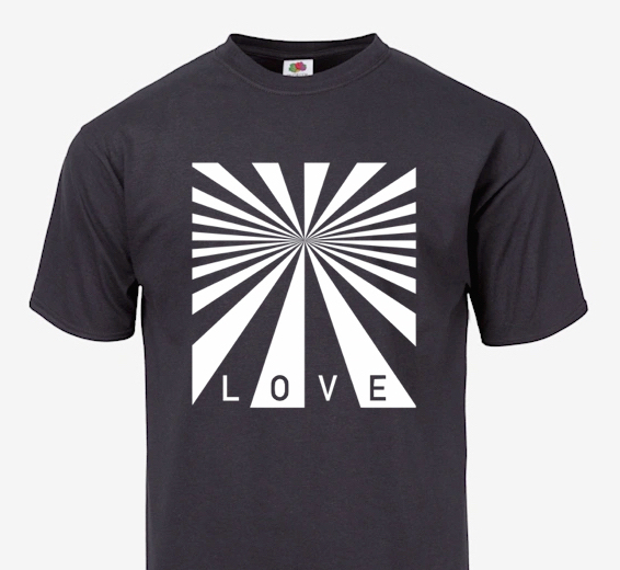 LOVE BEAMS T-SHIRT - 808MANA © BIG ISLAND LOVE LLC